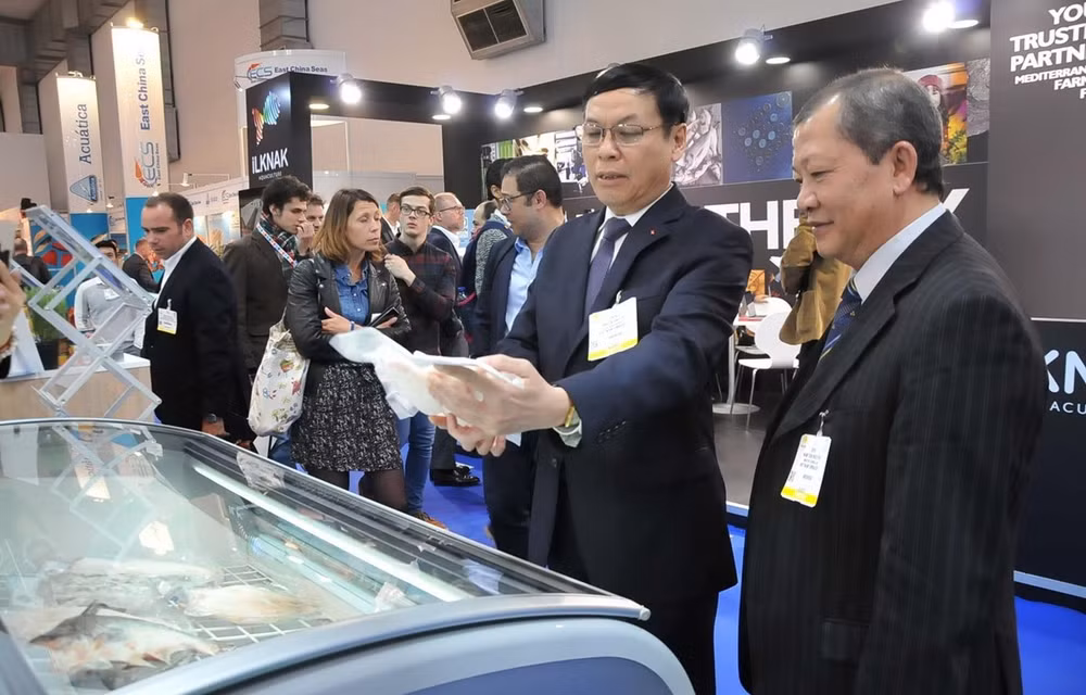 Vietnam’s seafood promoted in Brussels expo ảnh 1