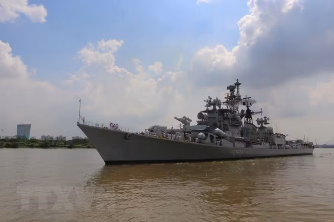 Indian navy’s ship makes friendship visit to Vietnam ảnh 1 Indian navy’s ship makes friendship visit to Vietnam ảnh 1