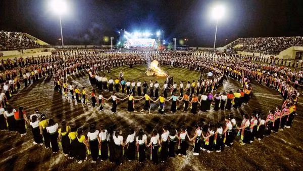 2,022 people to perform Xoe dance in Yen Bai ảnh 1