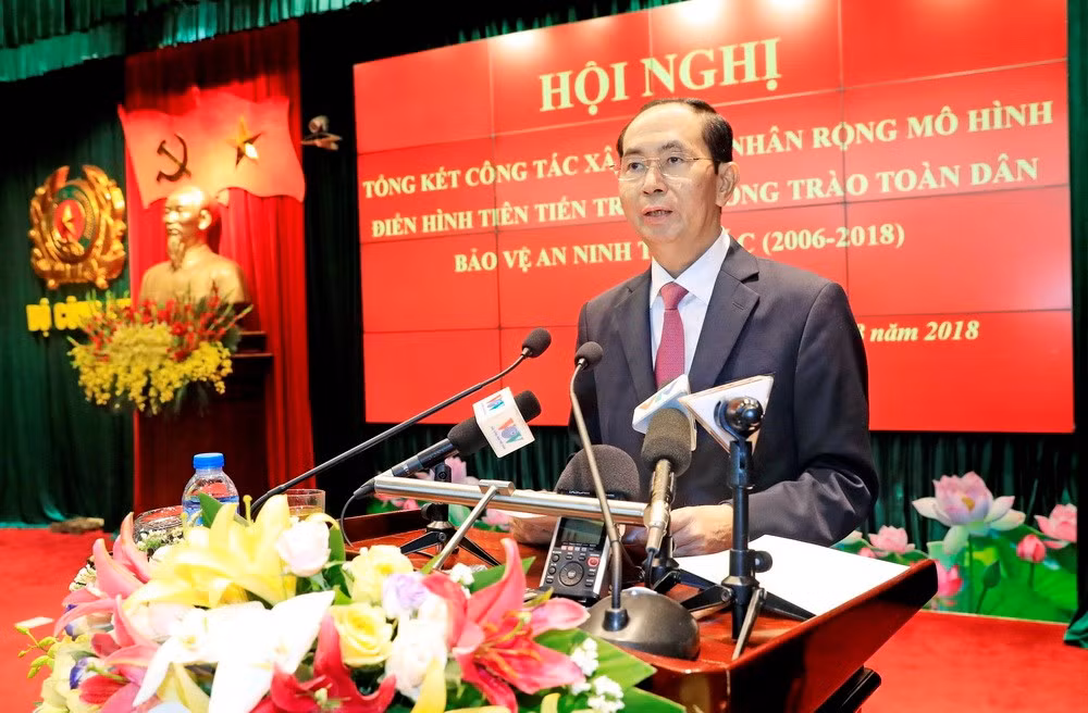 President urges all people to join security protection movement ảnh 1