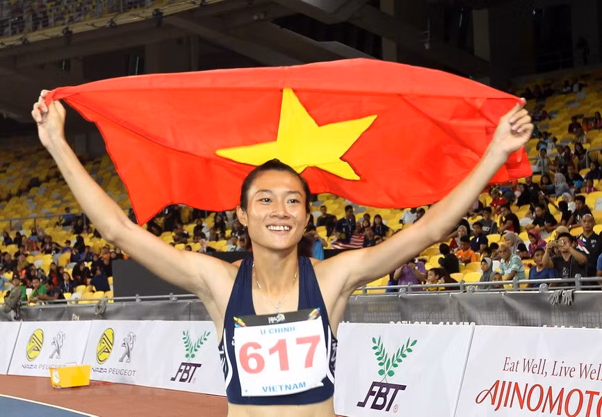Sprint queen Le Tu Chinh to train in US ảnh 1 Sprint queen Le Tu Chinh to train in US ảnh 1