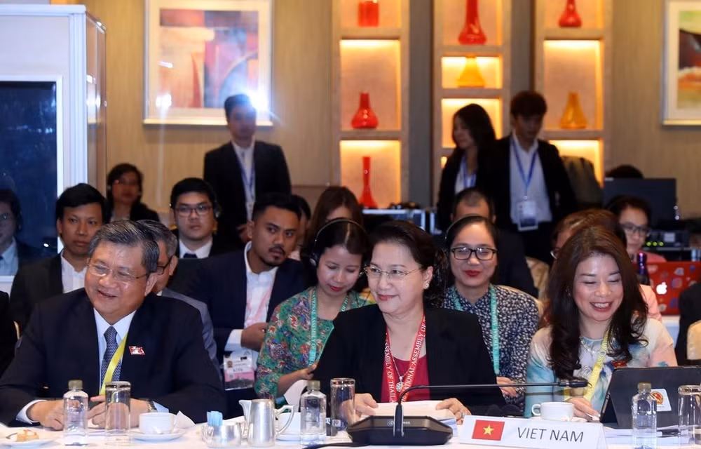NA Chairwoman attends meeting of AIPA 40 executive committee ảnh 1