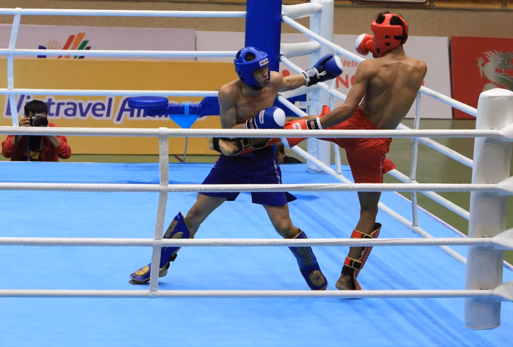 SEA Games 31: Thai kickboxing team aim for top position under guidance of Muay Thai star ảnh 1