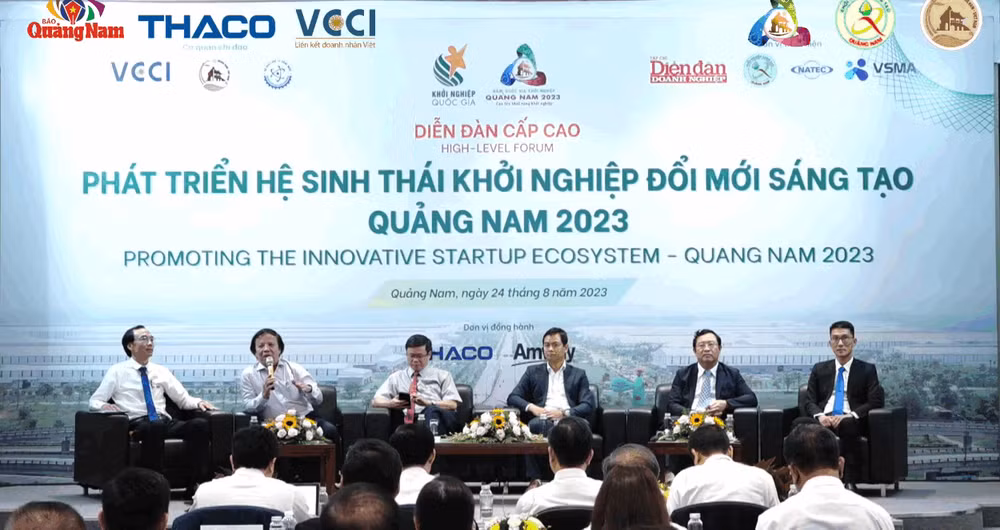High-level forum on start-up ecosystem held in Quang Nam ảnh 1