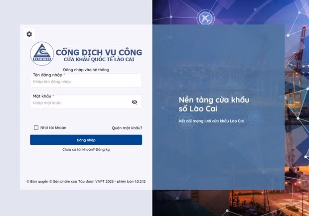 Digital border gate in Lao Cai put into operation ảnh 1
