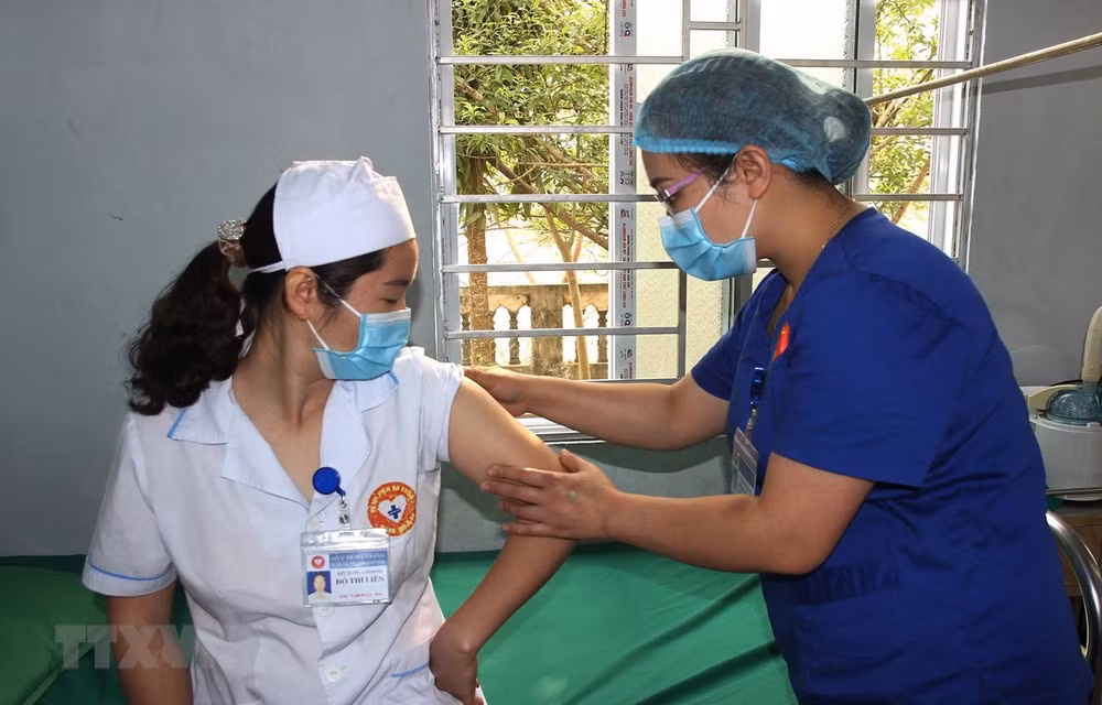 No new COVID-19 cases reported on March 22 morning ảnh 1