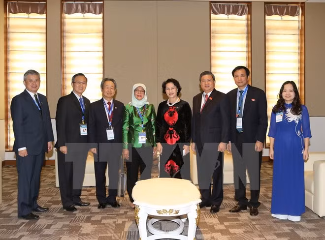 Singaporean parliament speaker keen on stronger ties with Vietnam ảnh 1 Singaporean parliament speaker keen on stronger ties with Vietnam ảnh 1