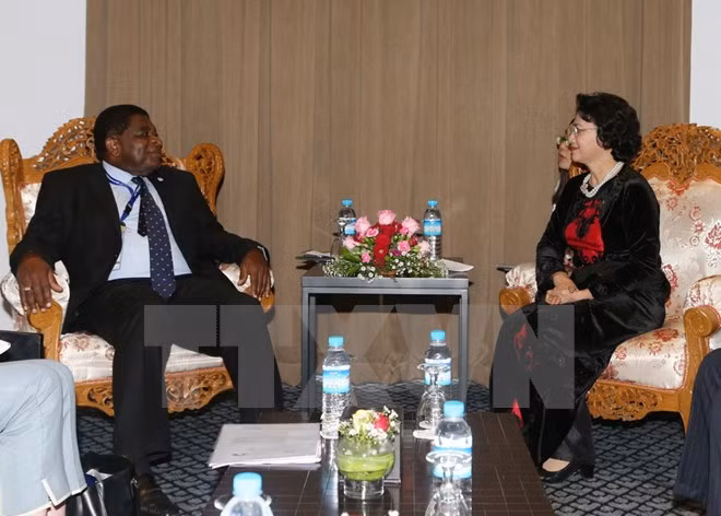 Vietnamese top legislator receives IPU Secretary General ảnh 1 Vietnamese top legislator receives IPU Secretary General ảnh 1