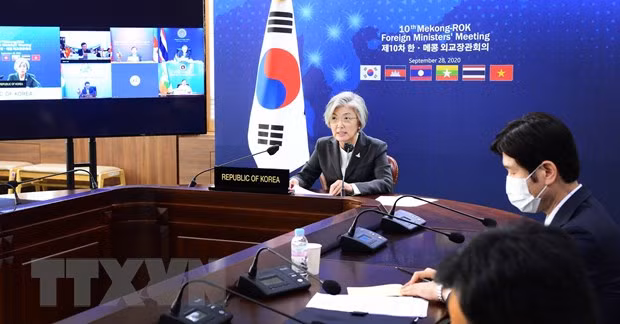 Mekong sub-region countries, RoK enhance ties amid COVID-19 ảnh 1