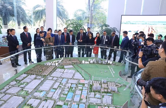 Singaporean President visits VSIP Bac Ninh ảnh 2