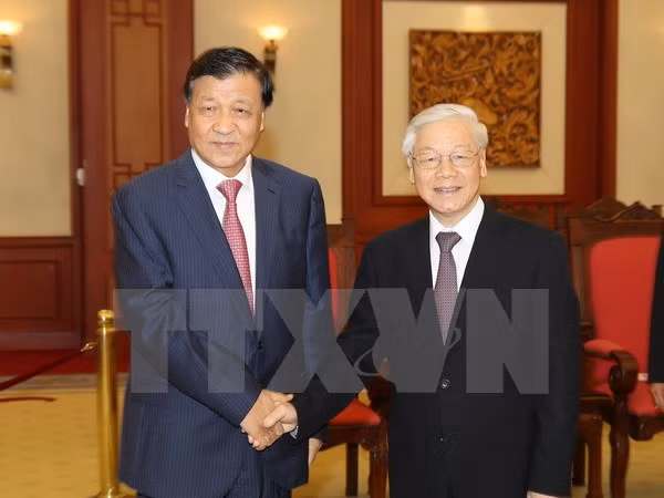 Vietnam always treasures ties with China: Party chief ảnh 1 Vietnam always treasures ties with China: Party chief ảnh 1