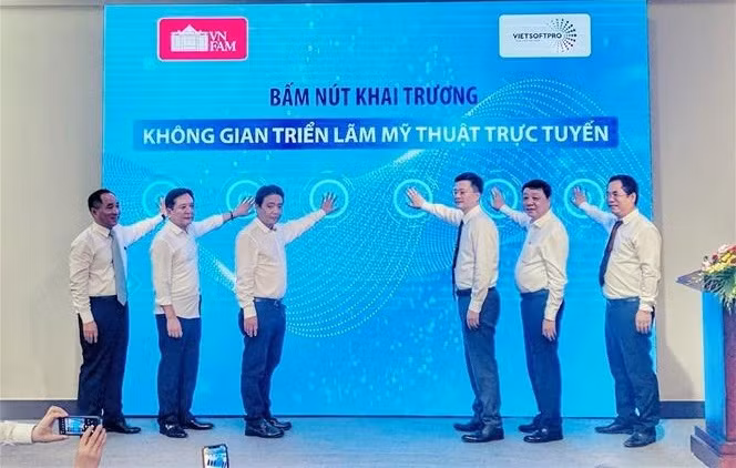 First virtual art exhibition space launched in Vietnam ảnh 2 First virtual art exhibition space launched in Vietnam ảnh 2