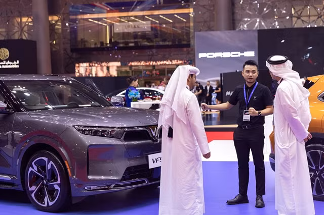 VinFast showcases four electric vehicle models at Geneva International Motor Show ảnh 1 VinFast showcases four electric vehicle models at Geneva International Motor Show ảnh 1