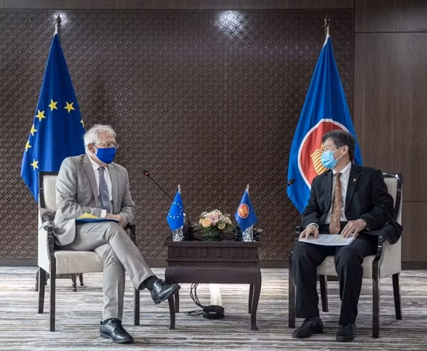 EU, ASEAN discuss important regional issues ảnh 1