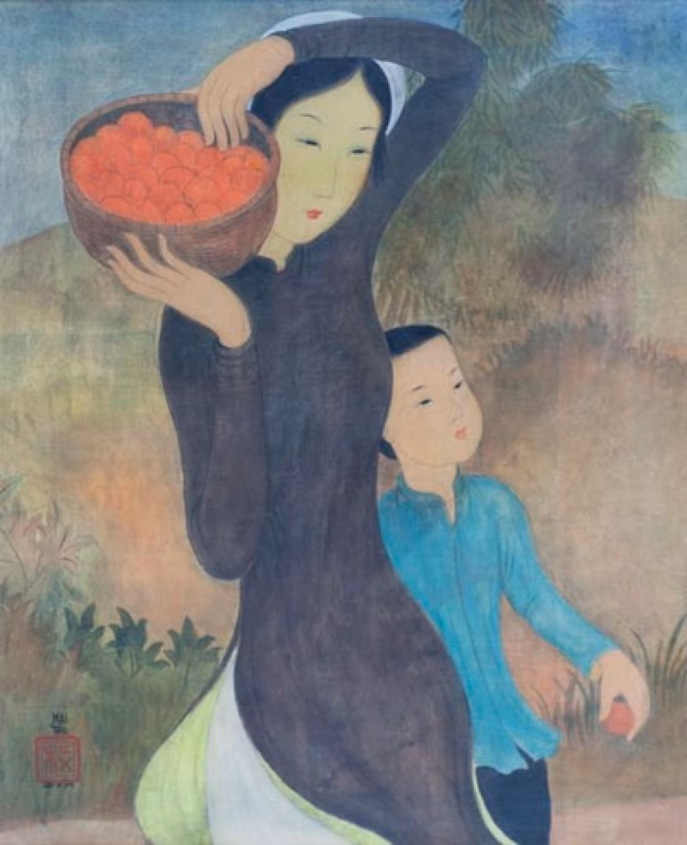 French exhibition set to display artworks by painter Mai Trung Thu ảnh 1