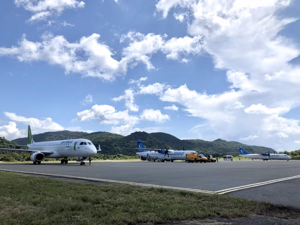 New COVID-19 outbreak puts a halt to more domestic flights ảnh 1