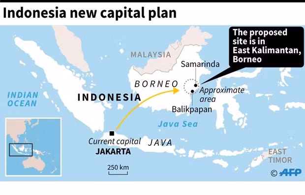 Indonesia’s new capital city project postponed again ảnh 1