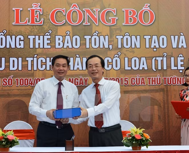 Co Loa spiral-shaped citadel restoration planning announced ảnh 1