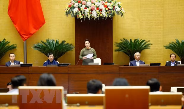 Q&A session held democratically, responsibly: NA chair ảnh 1