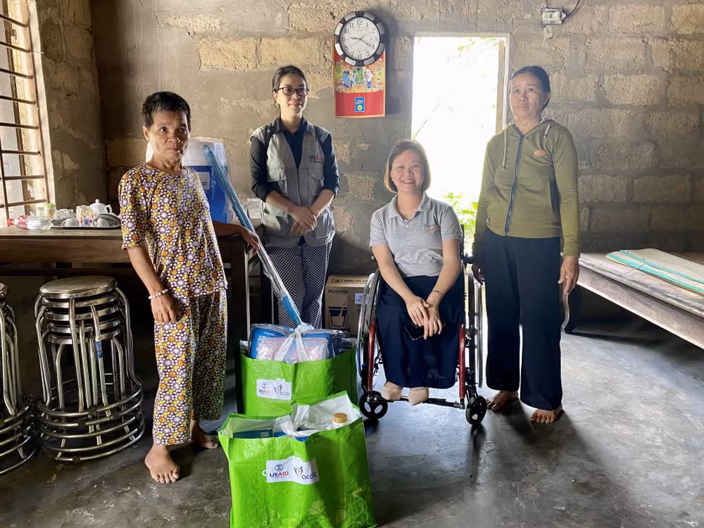 USAID supports flood-affected people with disabilities in Thua Thien-Hue ảnh 1