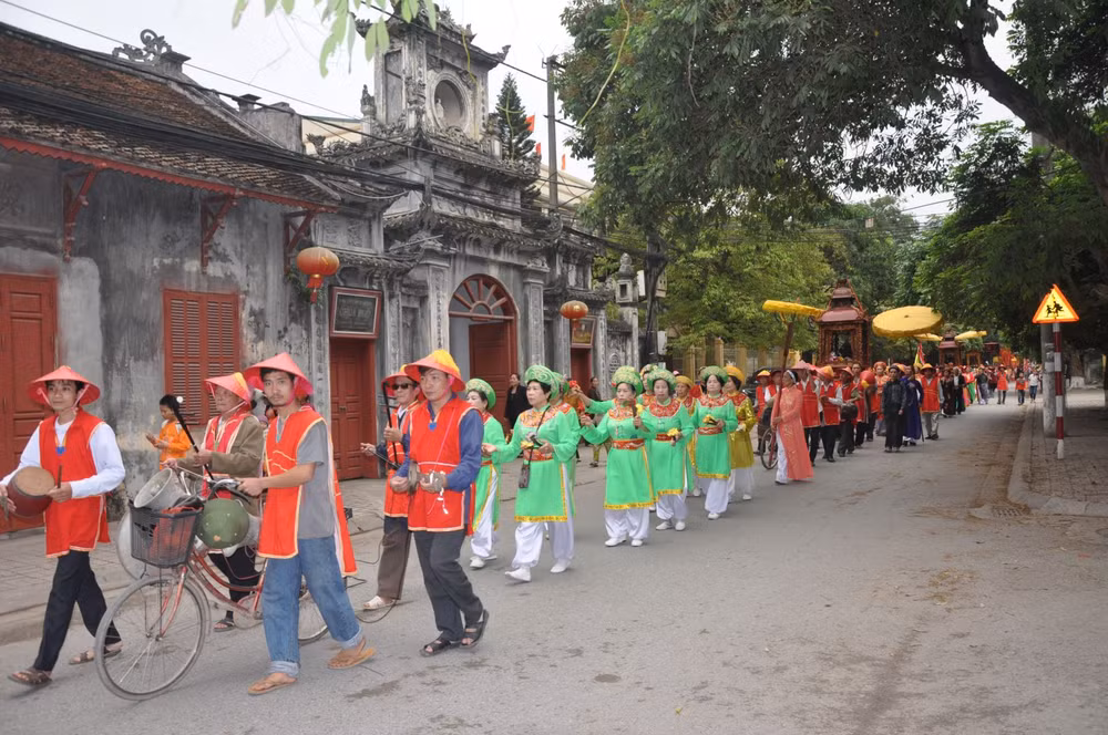 Pho Hien folk cultural festival kicks off in Hung Yen ảnh 1