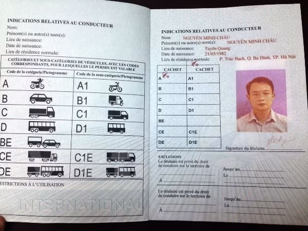 Hanoi begins issuing int’l driving licences ảnh 1