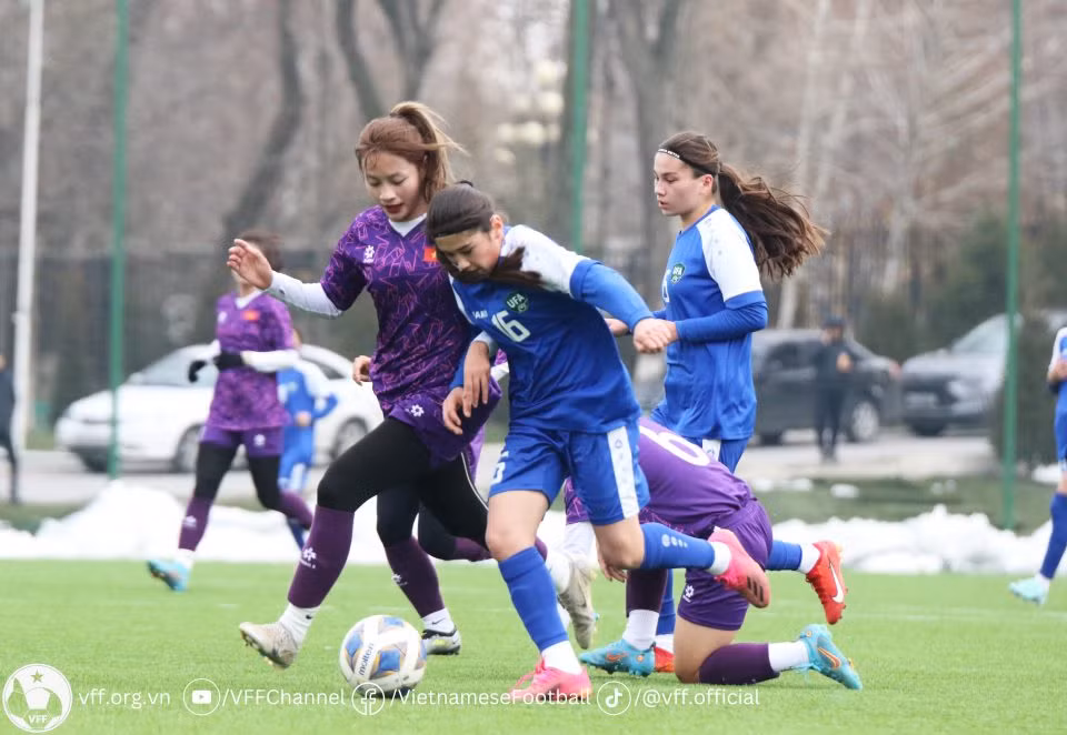 2024 AFC U20 Women's Asian Cup finals: Vietnam beat Uzbekistan 4-1 in friendly match ảnh 1