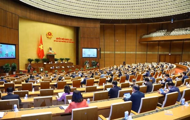 NA’s extraordinary session looks into draft resolution on fiscal, monetary policies ảnh 1
