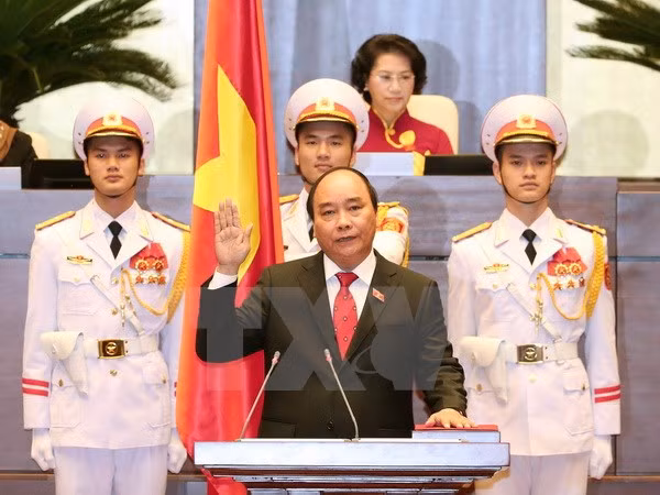 Lao, Chinese leaders congratulate new PM Nguyen Xuan Phuc ảnh 1 Lao, Chinese leaders congratulate new PM Nguyen Xuan Phuc ảnh 1