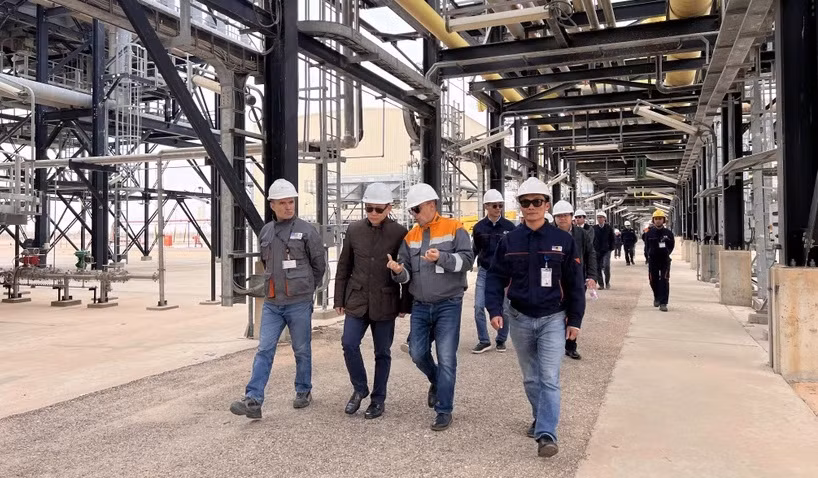 Tet greetings sent to Vietnamese engineers at Algeria-based joint venture ảnh 1