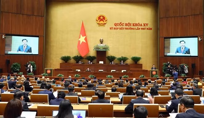 National Assembly opens fifth extraordinary session ảnh 2
