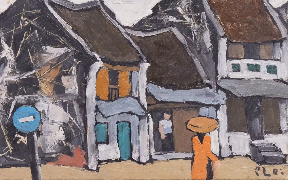 Famous painter's works on display for first time ảnh 1 Famous painter's works on display for first time ảnh 1