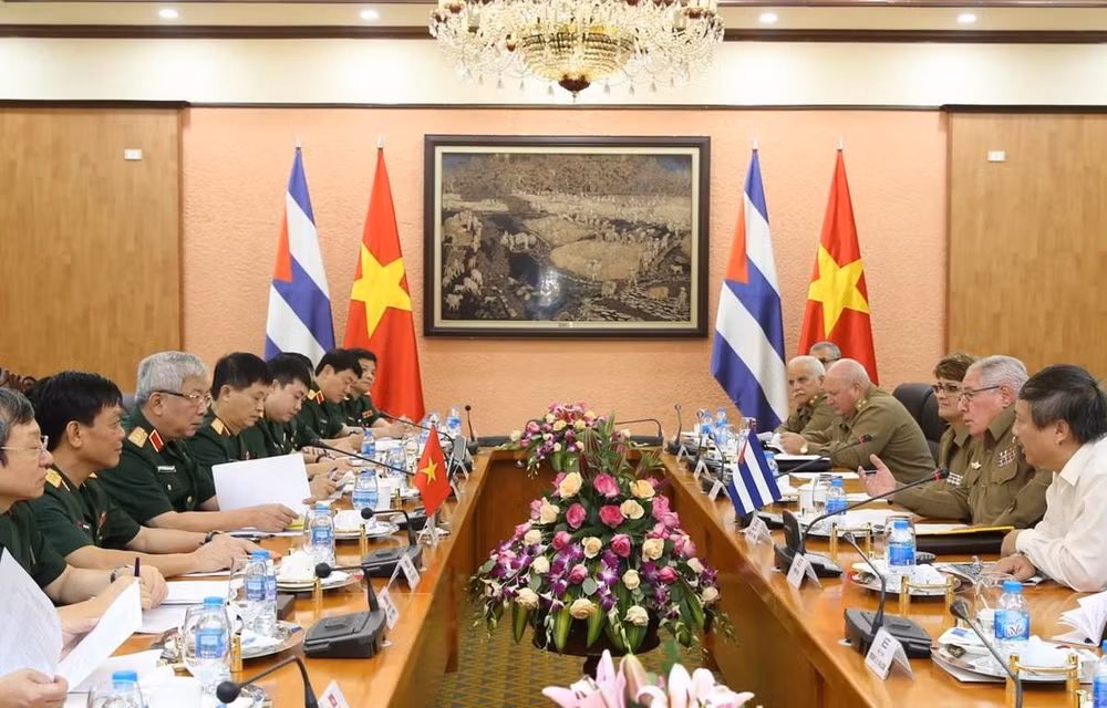 Vietnam, Cuba hold third defence policy dialogue ảnh 1 Vietnam, Cuba hold third defence policy dialogue ảnh 1