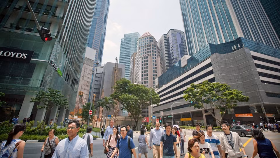 Singapore's economy grew 3.5 percent in 2017 ảnh 1