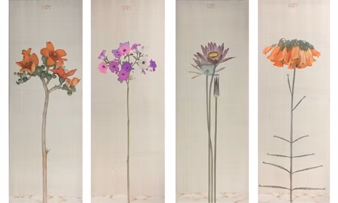 Artist keeps silence to feel nature ảnh 1 Artist keeps silence to feel nature ảnh 1