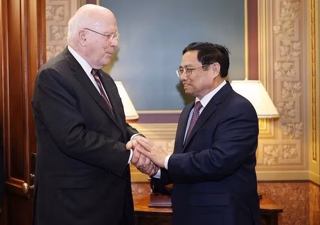 PM meets President Pro Tempore of US Senate in Washington D.C ảnh 2
