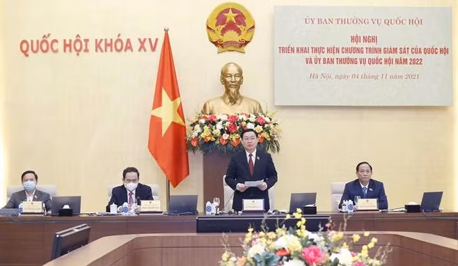 Nationwide teleconference on 2022 NA supervision programmes held ảnh 1 Nationwide teleconference on 2022 NA supervision programmes held ảnh 1