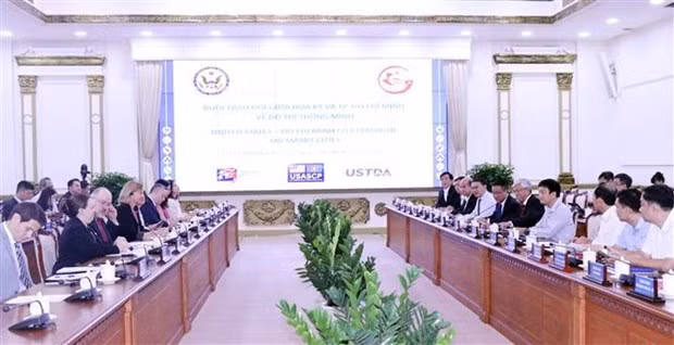 HCM City, US partners promote cooperation in smart urban development ảnh 1 HCM City, US partners promote cooperation in smart urban development ảnh 1