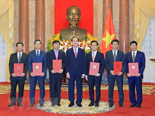 President presents appointment decisions to new ambassadors ảnh 1 President presents appointment decisions to new ambassadors ảnh 1