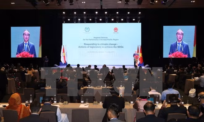 IPU Asia-Pacific seminar on SDGs opens in HCM City ảnh 1