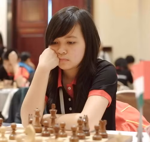 Vietnamese female team rank ninth in Chess Olympiad ảnh 1