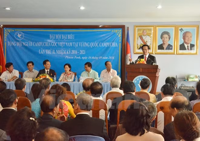 Vietnamese association in Cambodia convenes congress ảnh 1