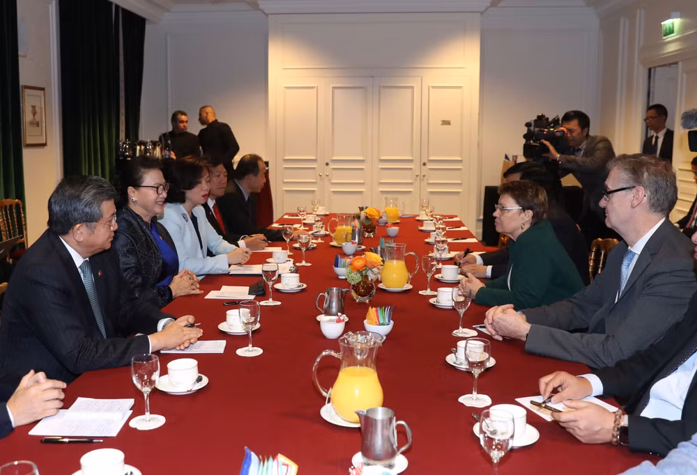 Vietnam vows to create optimal conditions for French firms: top legislator ảnh 2