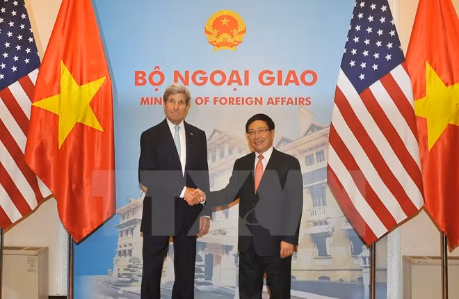 Vietnam, US’s top diplomats hold talks in Hanoi ảnh 1