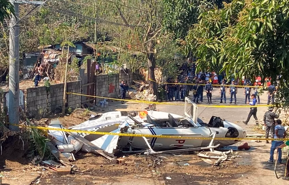 Philippines: Helicopter carrying senior police officers crashes ảnh 1